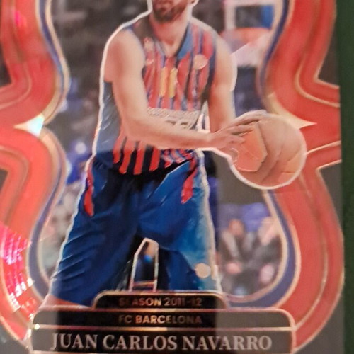 Panini Select Euroleague Juan Carlos Navarro Mezzanine Level Red Base Parallel card new