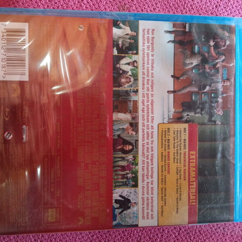 Anchorman 2 The Legend Continues Blu-ray new, subbed