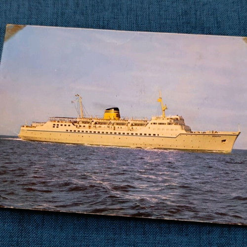 Ship postcard collection like new, rare
