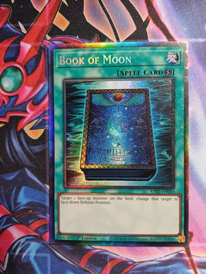 Book of Moon Yu-Gi-Oh! card mint condition