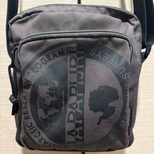 Napapijri shoulder bag used, black