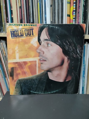 Jackson Browne Hold Out vinyl record used, rock, 1980 Greek edition
