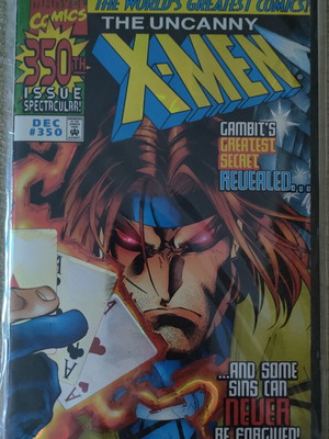 Uncanny X-Men #350 Holographic Edition Marvel comic