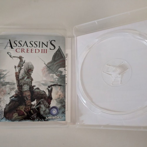 Assassin's Creed PS3 game pack, Ezio Trilogy + AC3 case