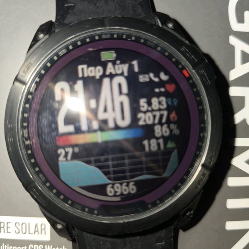 Garmin Fenix 7X Sapphire Solar 51mm like new