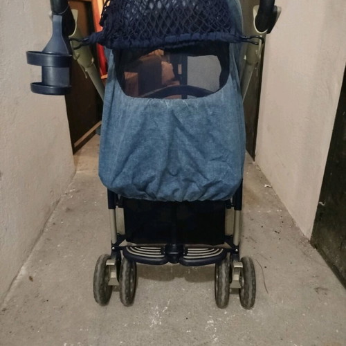 Peg Perego Pliko P3 stroller used with umbrella fold