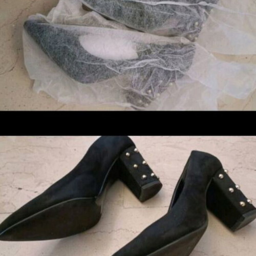 Voi Noi Black Pumps Size 37 Like New