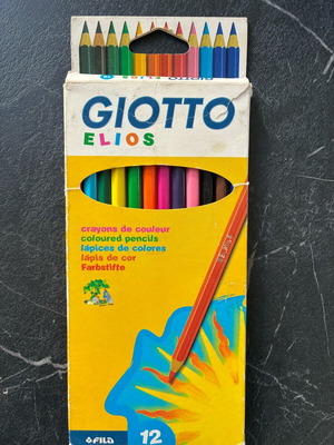 Giotto colored pencils new