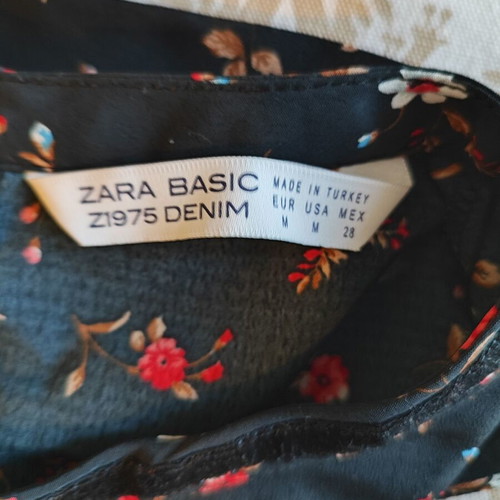 Zara blouse, black, size M / 38 / 10, unworn