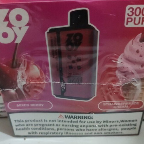 Zooy 30000 Puls Electric Cigarette with Dual Flavors new