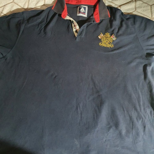 Μπλούζα τύπου polo Blue Green μεταχειρισμένη, μεγάλο μέγεθος 8XL