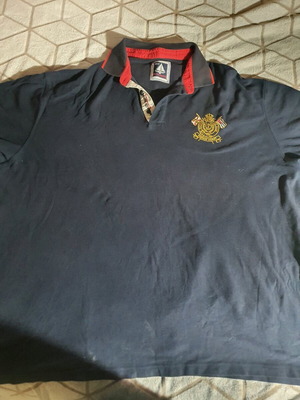 Μπλούζα τύπου polo Blue Green μεταχειρισμένη, μεγάλο μέγεθος 8XL