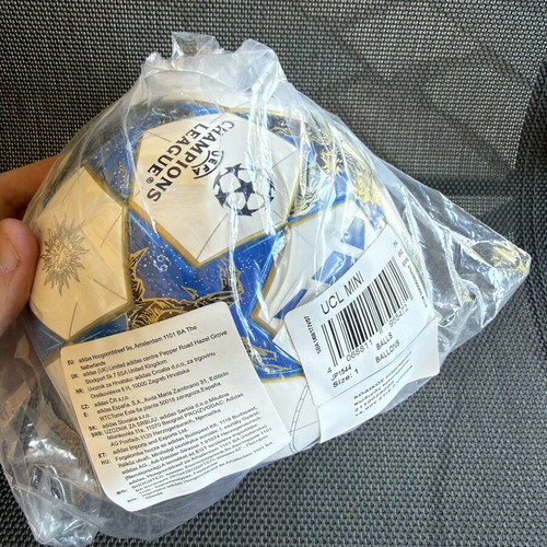 Adidas UEFA Champions League Mini Ball Size 1 new, authentic