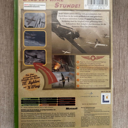 Secret Weapons over Normandy Xbox Original used, German complete