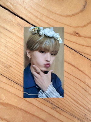 Stray Kids Lee Know Scars Kpop photo card