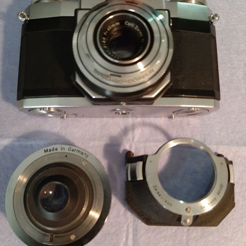 Zeiss Ikon Contaflex I Synchro Compur F35 vintage camera used