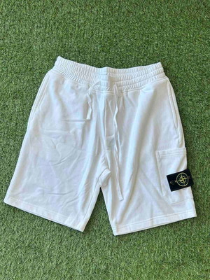Stone Island Cargo Sweat Shorts brand new, off white, size M