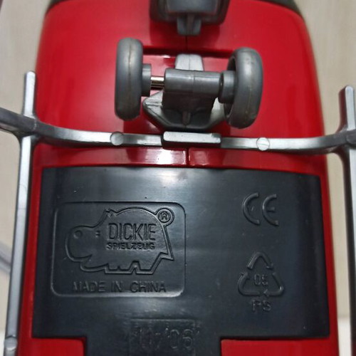 Dickie Toys Fire Rescue Helicopter and Vehicle used, set