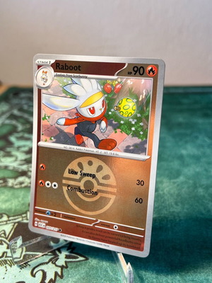 Raboot reverse holo ASC card used