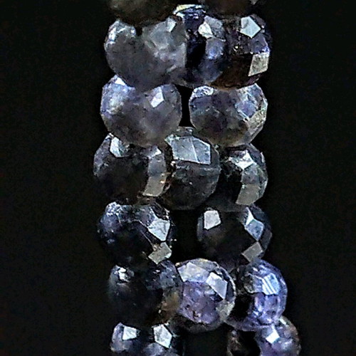 Iolite bracelet new, handmade, purple