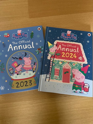 Peppa Pig Official Annual 2023 and 2024 new