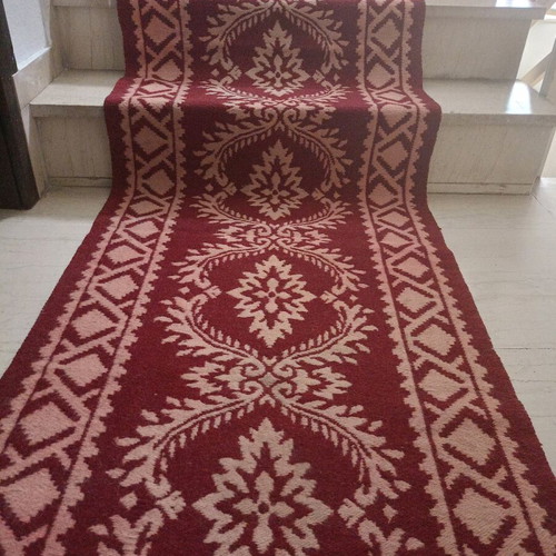 Handwoven loom runner like new, 3 meters by 75 cm