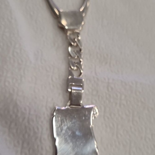Vintage silver keychain 925 new