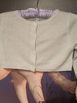 Patrizia Pepe cardigan new for 8 years with silver thread