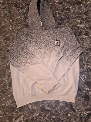 H&M Hoodie like new, white and gray, size M