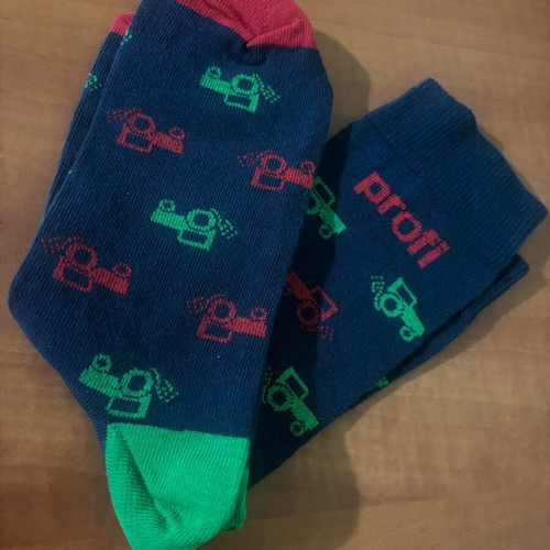 Men's Teen Socks With Patterns New, Size Up To 42