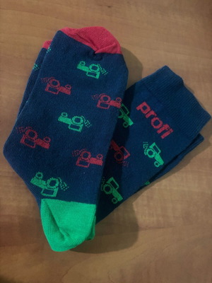 Men's Teen Socks With Patterns New, Size Up To 42