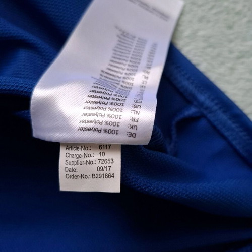 SC Heerenveen Training Jersey Jako Blue Shirt Football Kit like new