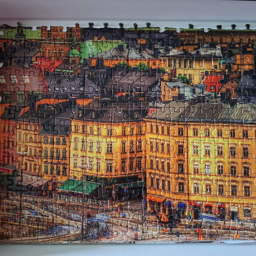 Educa puzzle 1000 pieces Views of Stockholm, Sweden like new