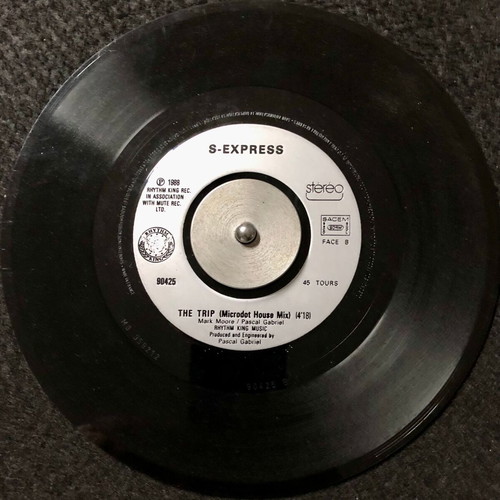 S'Express Theme From S-Express Vinyl 7" Single used, electronic