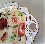  Home beautiful Πιάτο 22,5cmx18,5cm Fine Porcelain #00156