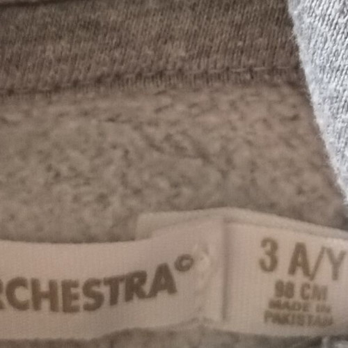 Hoodies for toddler 2-3 years like new, set of 2 pieces Orchestra