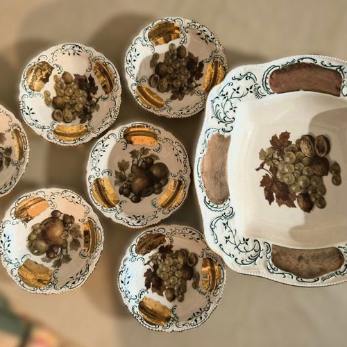 Rosenthal Sanssouci porcelain set 1+6 like new with gilded details