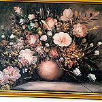  πίνακας με λουλούδια