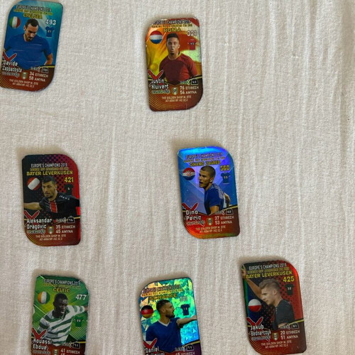 Football tags football, pack of 9, part 1