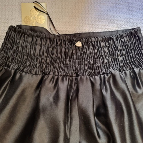 Satin skirt Lynne new, black, size S