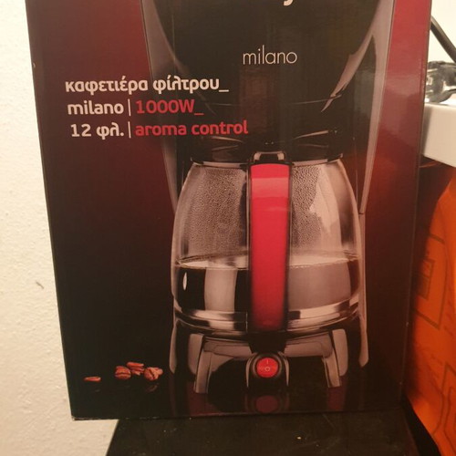 Izzy Milano Coffee Makers used, set of 2, 1000w, 12 cups