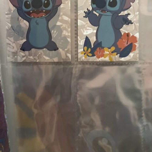 Stitch Panini Card Album 2024 like new with few missing cards