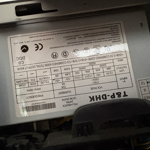Computer used, functional without hard drive