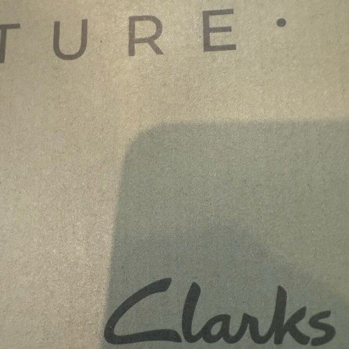Clark’s sandals new silver-gold with soft sole