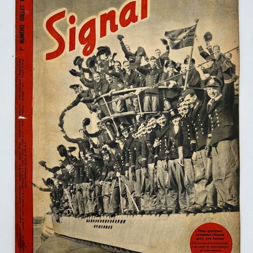 Signal magazine used, French edition July 1943