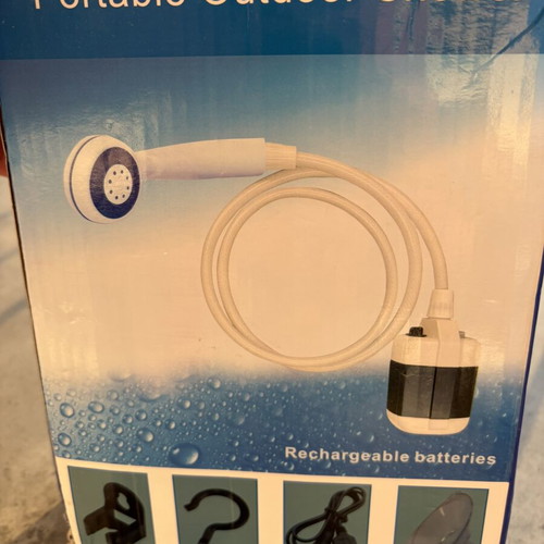 Portable Rechargeable Outdoor Shower new