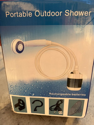 Portable Rechargeable Outdoor Shower new