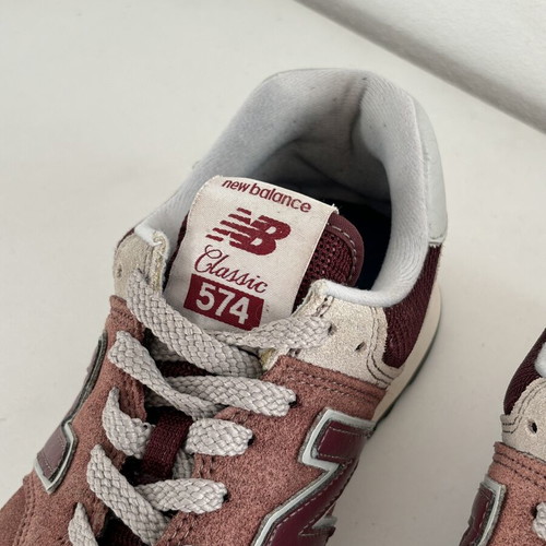New Balance 574 sneakers size 38, red