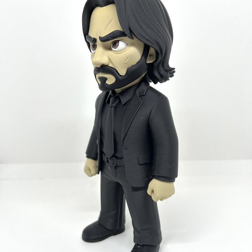 John Wick 3D Printed Figure new, handmade collectible