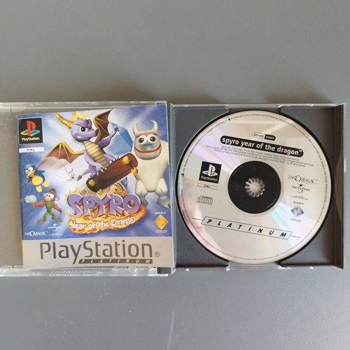 Spyro The Year Of The Dragon PS1 μεταχειρισμένο, δίσκος σε άριστη κατάσταση
